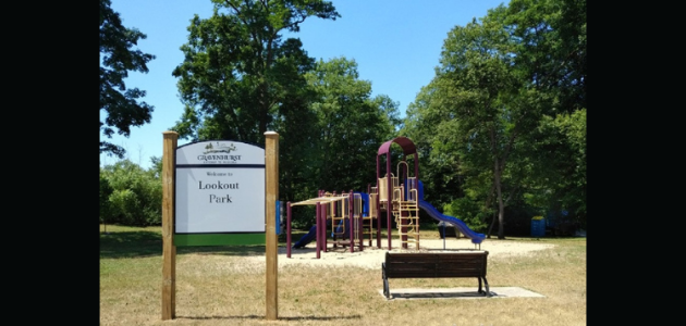 Lookout Park stairs likely vandalized, removed