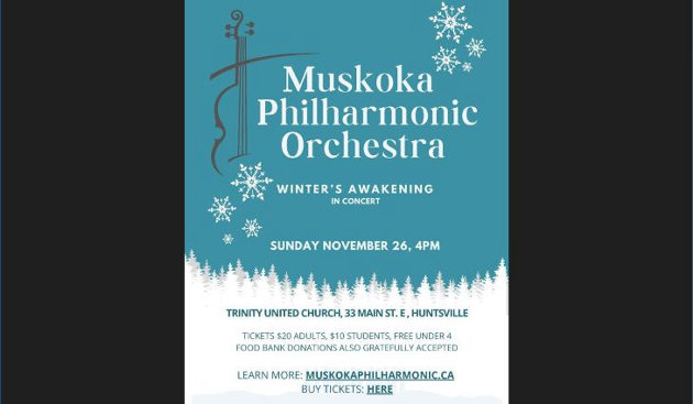 Muskoka Philharmonic Orchestra announces their second concert