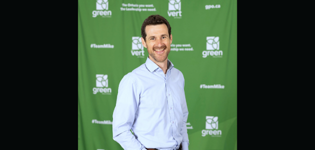Muskoka’s Matt Richter named Deputy Leader of Ontario Greens
