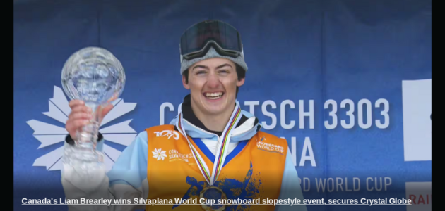 Gravenhurst rider becomes first Canadian to win Crystal Globe