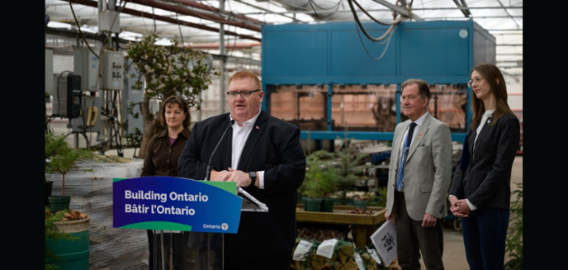 MPP Smith announces $60 million for Forest Biomass Program