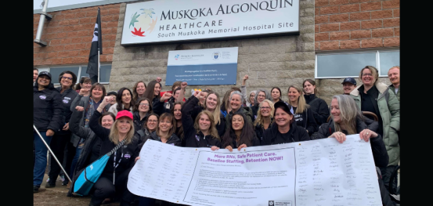 Nurses delegation meets with MAHC execs in Bracebridge