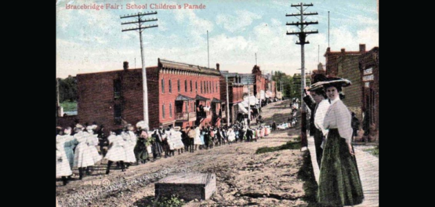 Wayback Wednesday: Bracebridge Children’s Parade, 1905