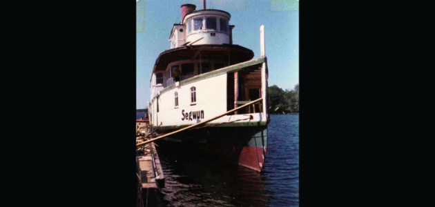 Wayback Wednesday: Segwun under repair, 1970s