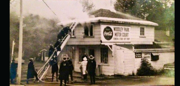 Wayback Wednesday: Woodley Park Motor Court fire, Bracebridge
