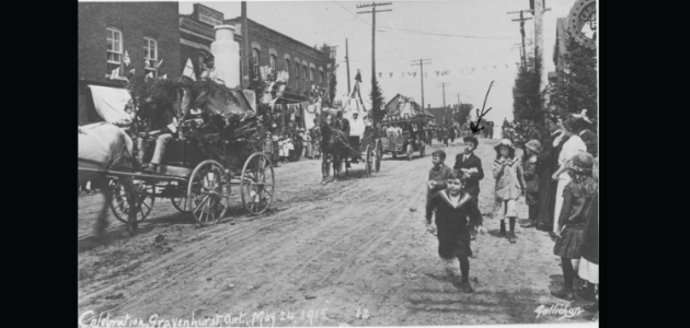 Wayback Wednesday: Gravenhurst parade, May 1915