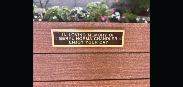 South Muskoka Memorial Hospital reveals first memorial bench