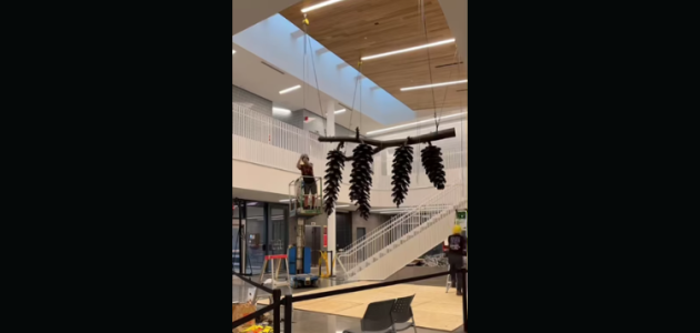 New artwork at Muskoka Lumber Center emphasizes connection