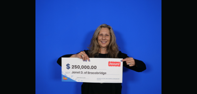 Crossword makes Bracebridge woman $250,000 richer