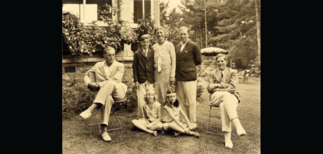 Wayback Wednesday: The Eaton family on Lake Rosseau, 1929