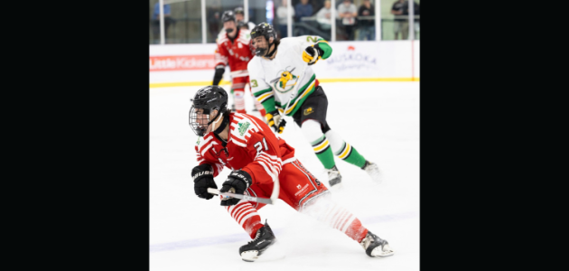 Bear play inaugural home opener in front of packed house in Bracebridge
