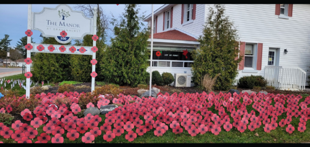 Poppy Project marks fourth year at the Manor at Gravenhurst