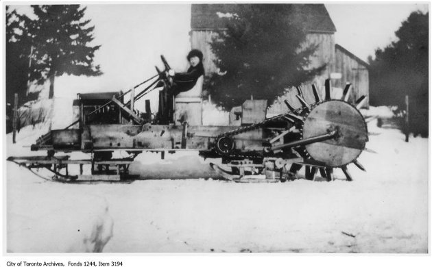 Wayback Wednesday: Snow Machine, 1915