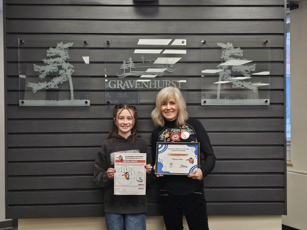 Young resident wins Gravenhurst Winter Carnival button contest 