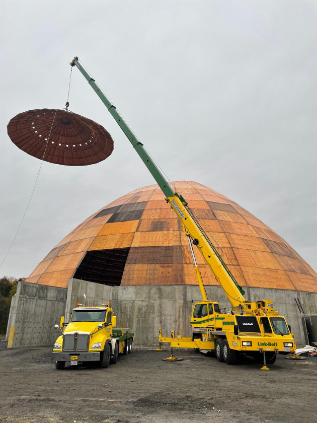 Gravenhurst pays $320,181 to replace snow-damaged sand dome