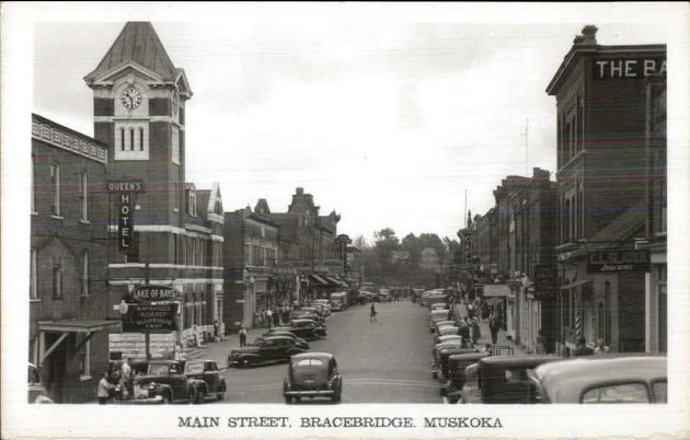 Wayback Wednesday: Bracebridge in the 1930s or 1940s