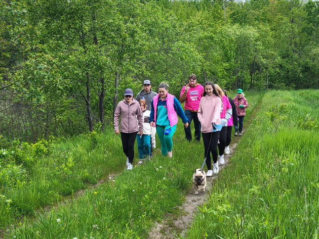 Trek for Tourette Muskoka raises $2,300