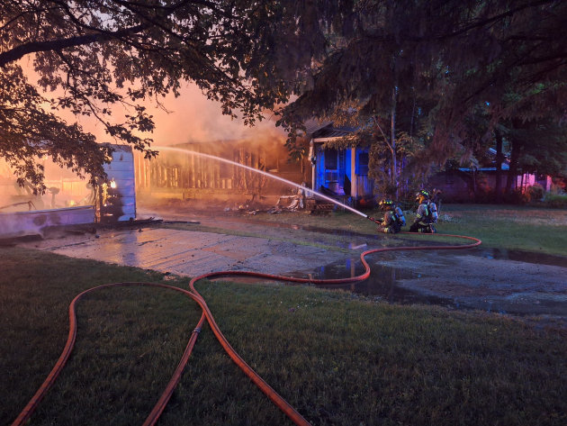 Gravenhurst fire damages two homes and a garage