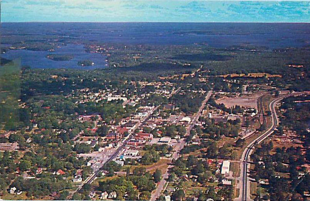 Wayback Wednesday: Aerial view of Gravenhurst, 1968