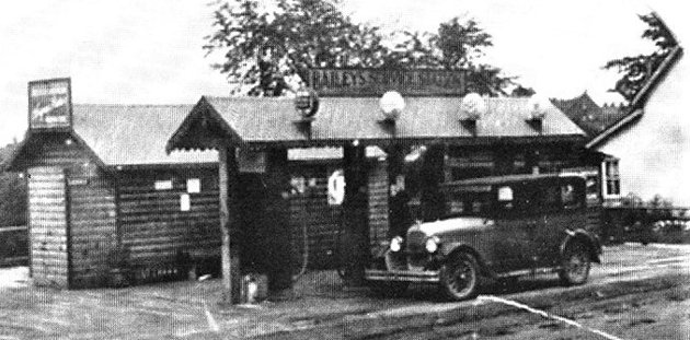 Wayback Wednesday:  Ace Bailey’s service station, Bracebridge