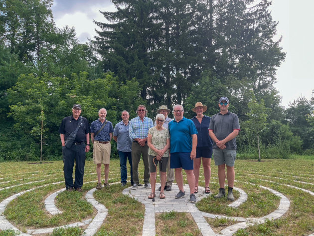 Bracebridge celebrates opening of walking labyrinth at Annie Williams Park