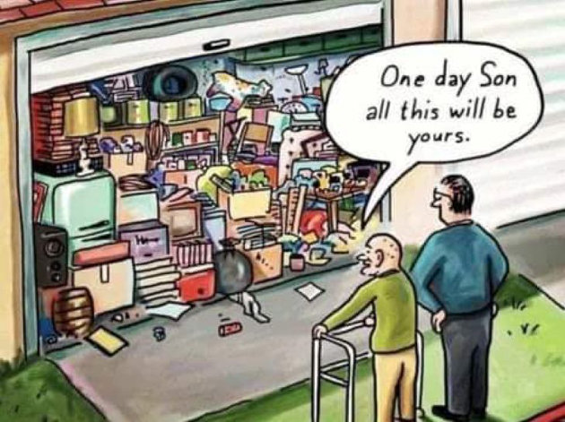 Listen Up! Stuff nobody wants!: A guest post by Sally Barnes | Commentary