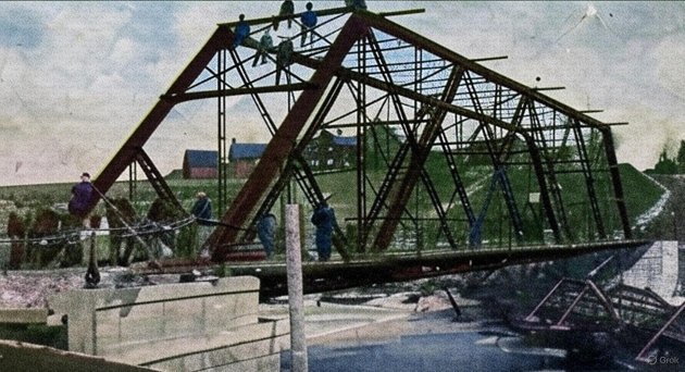 Wayback Wednesday: Taylor Road Bridge, 1905