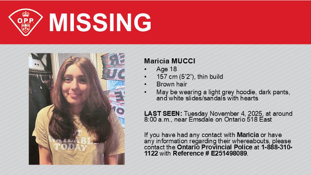 OPP seek help locating missing 18-year-old