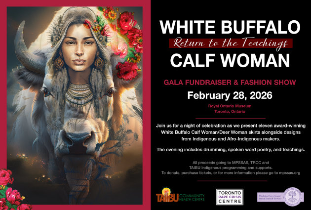 Community organizations come together for a fundraising gala centred on Indigenous survivors
