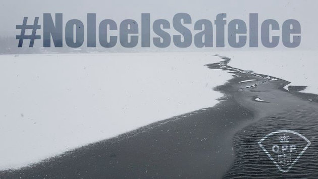 OPP urges caution around bodies of water