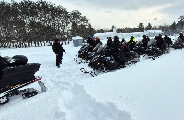 Expect an increased police presence on local trails due to training