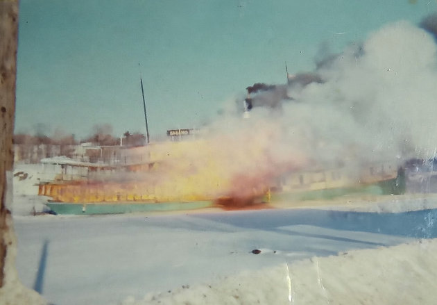 Wayback Wednesday: The Destruction of the Sagamo, 1969
