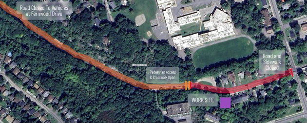 James Street in Gravenhurst closed April 13 to April 24