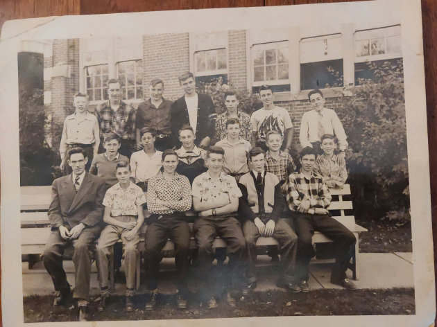 Wayback Wednesday: Bracebridge High School, 1950, Grade 9C
