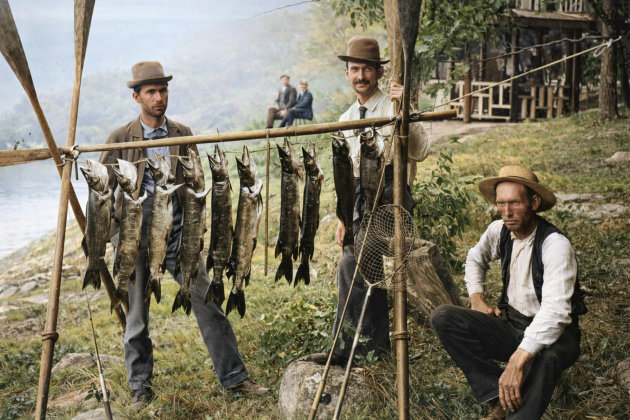 Wayback Wednesday: Anglers on Lake Muskoka, circa 1890