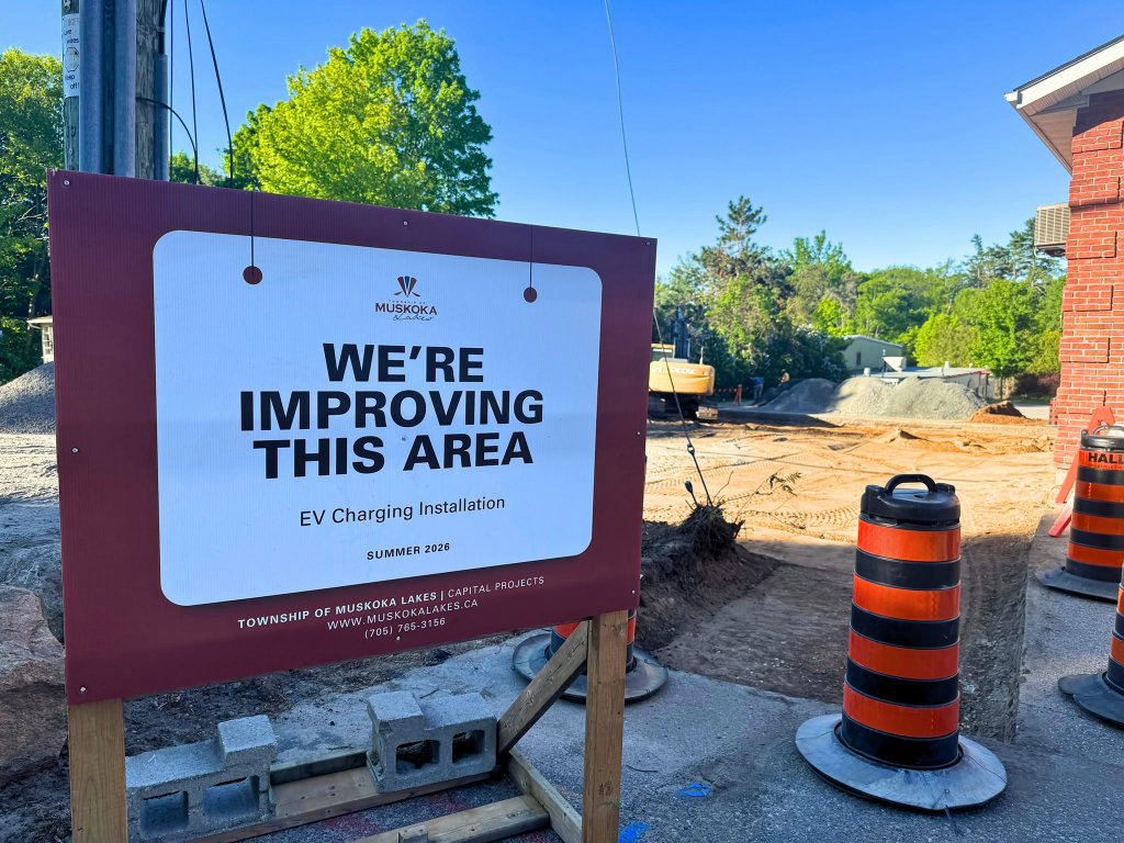 New EV Charging Stations Coming to Muskoka Lakes This Summer
