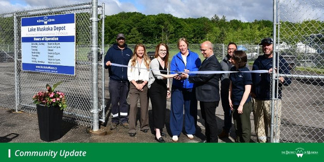 New Lake Muskoka Waste Depot Opens in Bracebridge