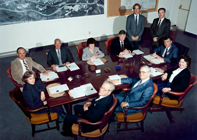 Wayback Wednesday: Bracebridge Council, 1988