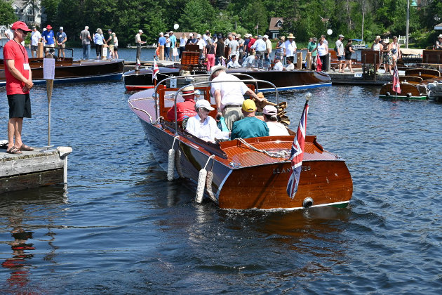 Canada’s Largest Vintage Boat Show Cruises Into Muskoka Wharf 