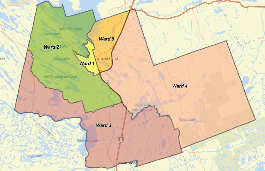 Gravenhurst voters reminded of new ward boundaries ahead of 2026 election