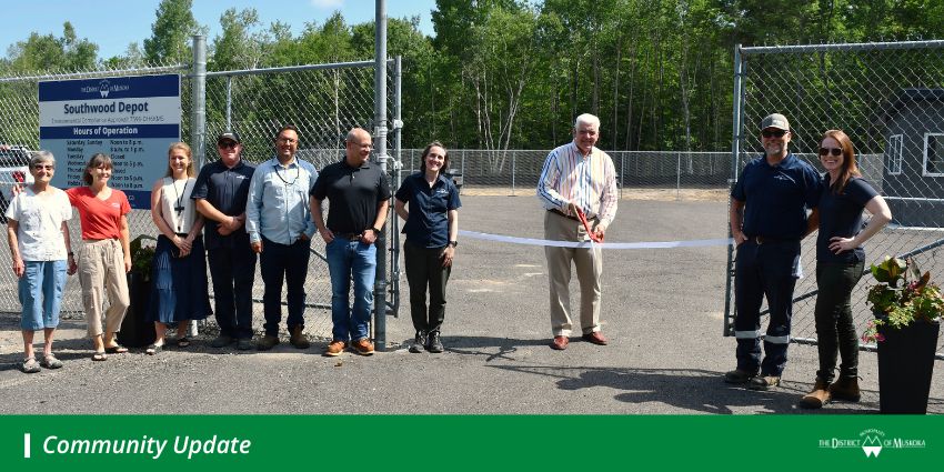 Southwood Waste Depot Opens in Muskoka Lakes